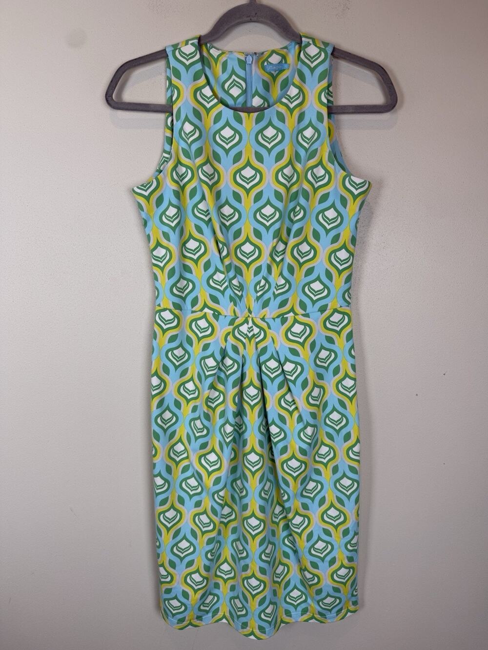 J. McLaughlin XS Dress Catalina Cloth Floral Sleeveless Tank Shift Sheath Bright